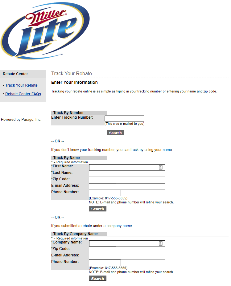 Claim Your Miller Light Rebate Www millerliterebates