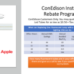 ConEd Instant Rebate 50 Cent LED Tubes Till 12 15 2019 LC Associates