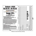 Current Menards 11 Rebate Form MenardsRebate Form