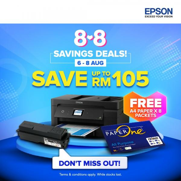 Epson Lazada 8 8 Sale 6 Aug 2021 8 Aug 2021 