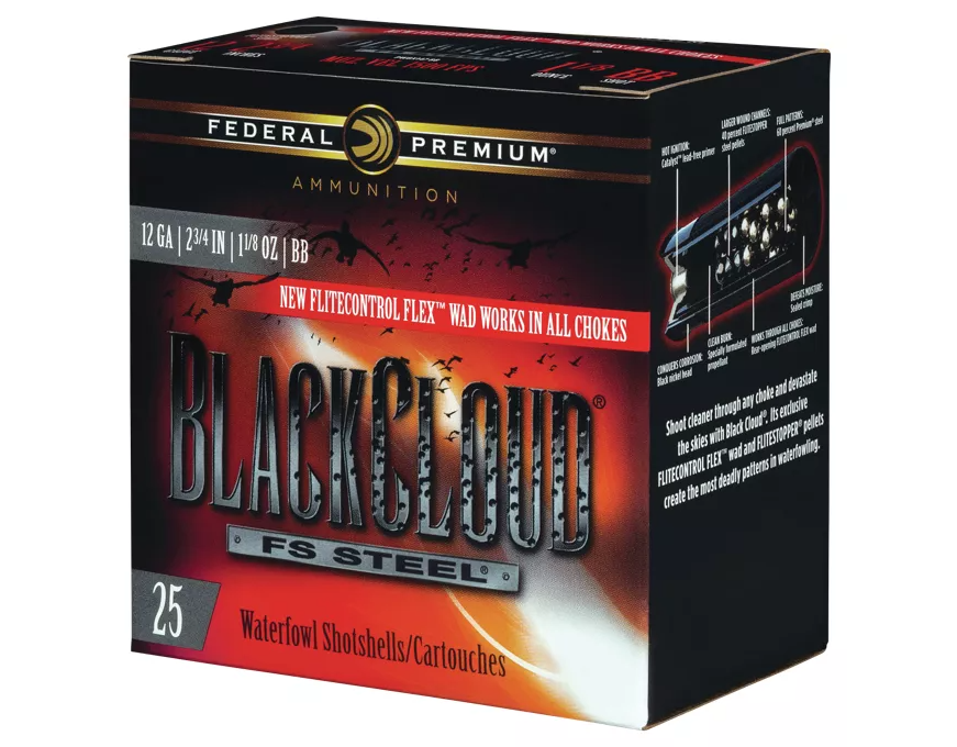 Federal Premium Black Cloud FS Waterfowl Shotgun Shells With