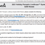 Garmin Livescope Rebate 2022 Printable Rebate Form