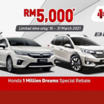 Honda Malaysia Offers Special Rebates Exclusive Merchandise Under 1