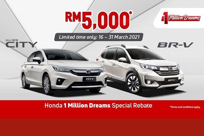 Honda Malaysia Offers Special Rebates Exclusive Merchandise Under 1