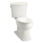 KOHLER Kelston Comfort Height 2 piece 1 6 GPF Single Flush Elongated