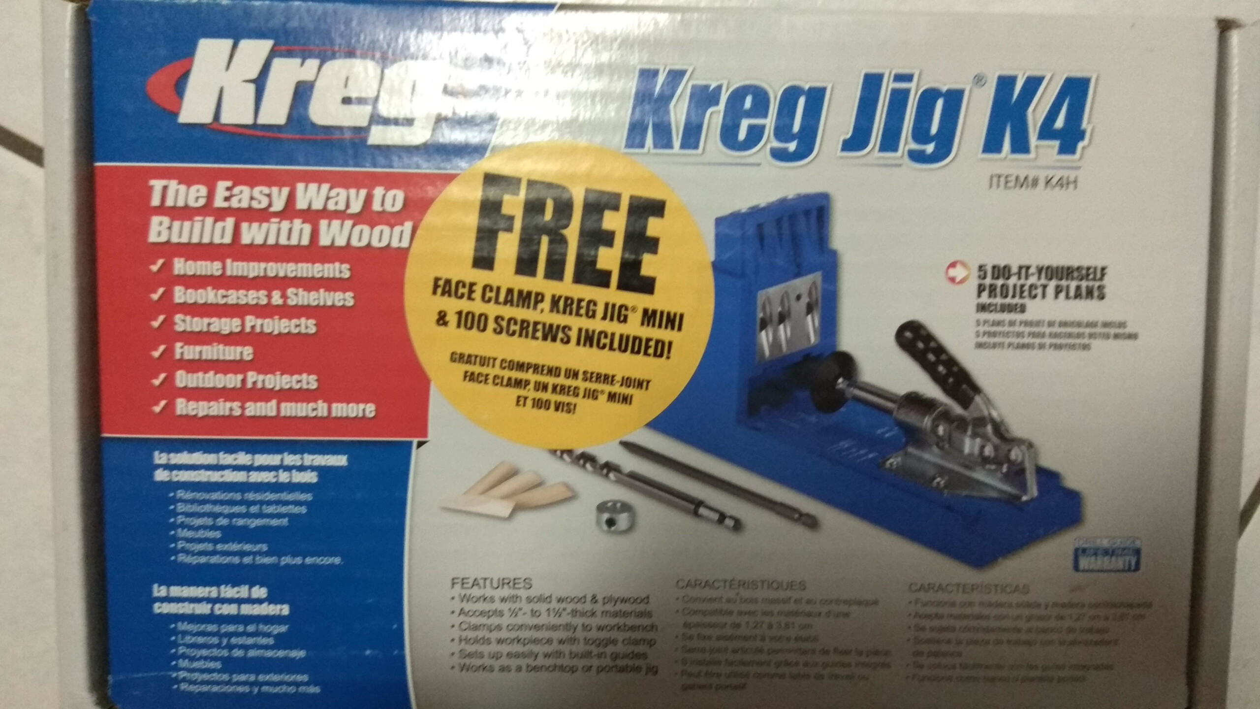 Lowe s Kreg Jig K4 110 50 FS today Only 15 Rebate