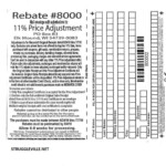 Menards 11 Price Adjustment Rebate 8000 Purchases 6 24 18 7 7 18