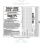 Menards 11 Rebate 5809 Purchases 3 3 19 3 9 19 Struggleville