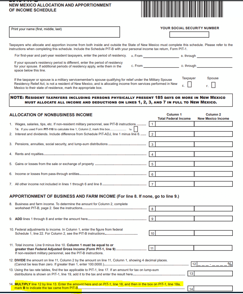 New Mexico State Tax Refund TaxProAdvice