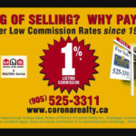 One Percent Commission Rate Cash Back Rebate REALTORS Hamilton