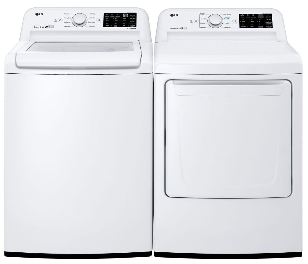 Package LG71WG LG Washer And Dryer Package Top Load Washer And Gas 