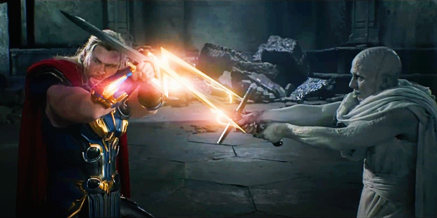 Read Thor Gorr Clash In Epic Love Thunder Trailer Marvel lol 