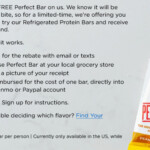 Rebate FREE Perfect Refrigerated Protein Bar