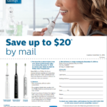 Sonicare Rebates Save Up To 20 Off Expires Dec 31st 2016 Philips