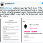 T Mobile Denies Customers Rebate Claim On Apple Watch Series 7