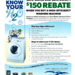 Washing Machine Rebate Monterey Park CA Official Website