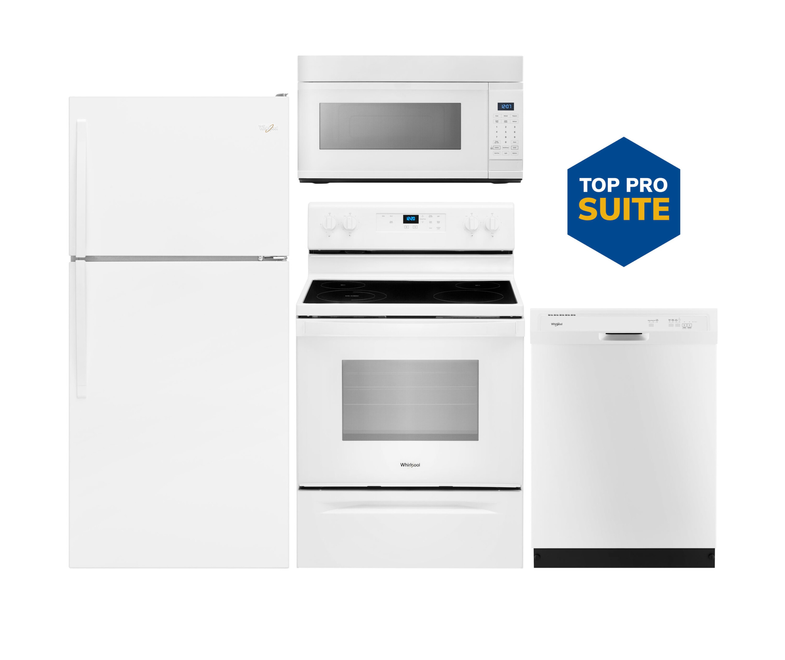 Whirlpool White Kitchen Appliance Packages At Lowes