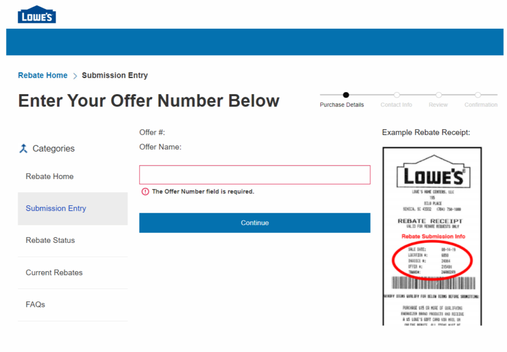 Www lowes l rebate center How To Redeem Your Lowe s Rebate