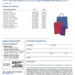 Kohls Printable Rebate Form