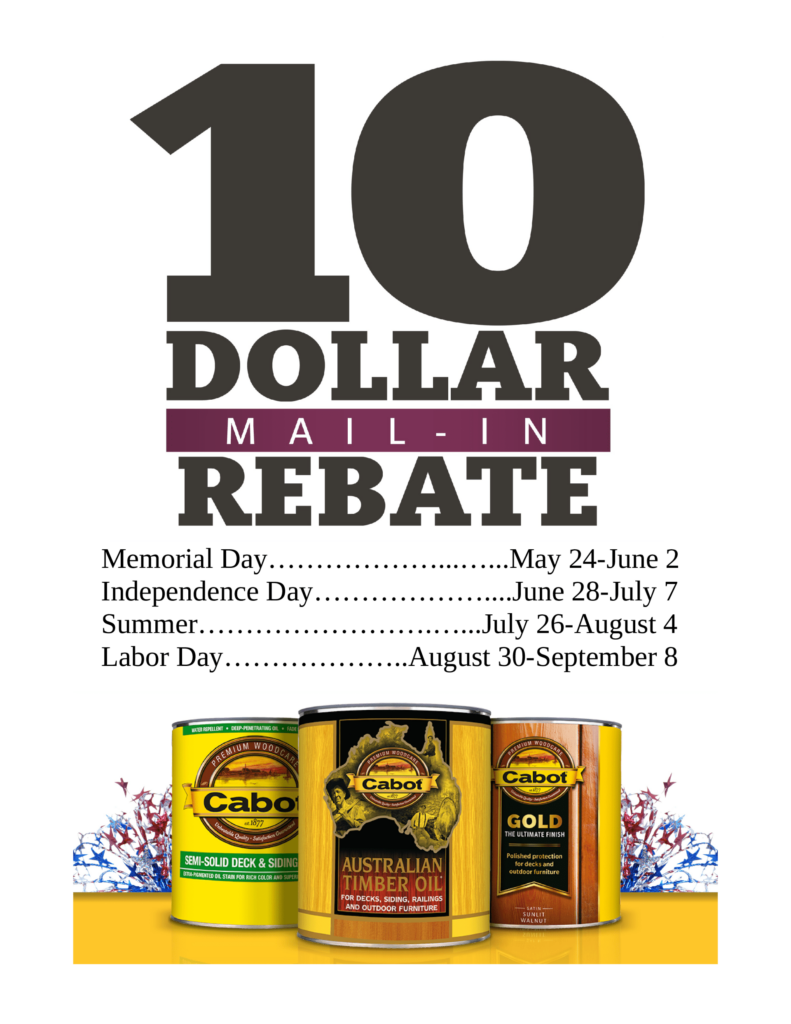 Lowes Cabot Stain Rebate Lowesrebate