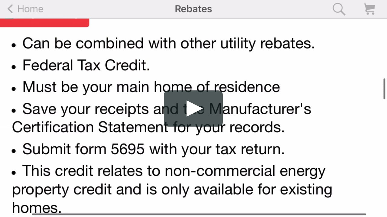 Rheem Rebate Lookup On Vimeo