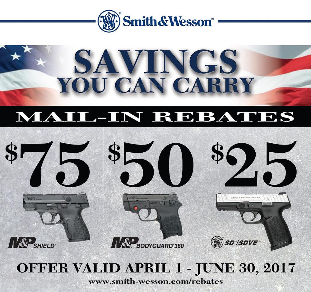 Smith Wesson Concealed Carry Guns Rebate