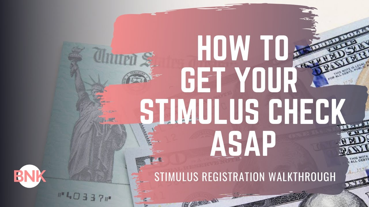 Stimulus Check Update TurboTax Stimulus Registration Walkthrough 